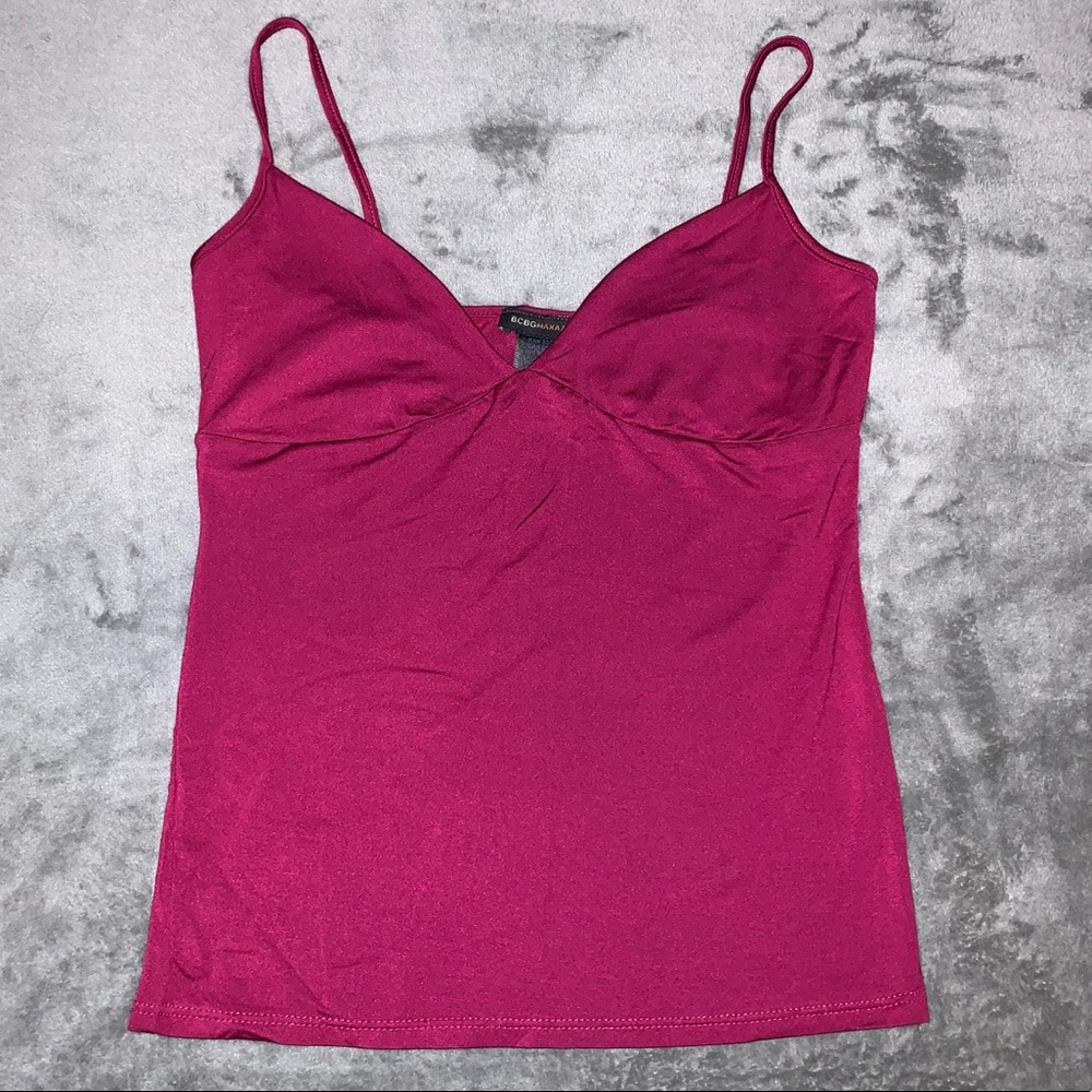 BCBGMAXAZRIA Pink Tank Top Size XS